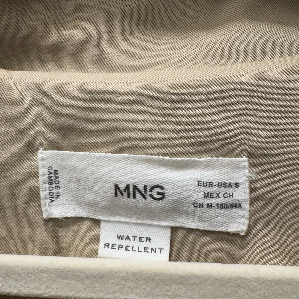 Mango trench coat in stone - Picture 4 of 4